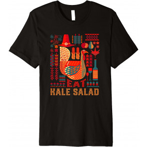 Turkey Eat Kale Salad Thanksgiving Comfort Food Black Friday T-Shirt