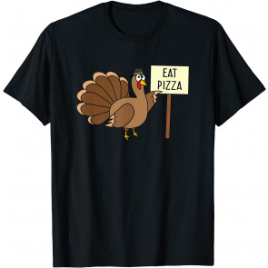 Turkey Eat Pizza Vegan Kids T-Shirt