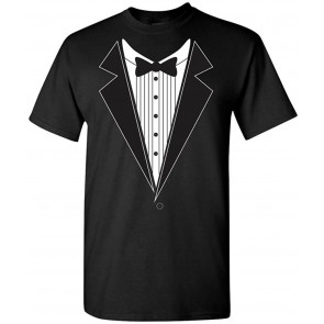 Tuxedo Bow Tie DT T-Shirt
