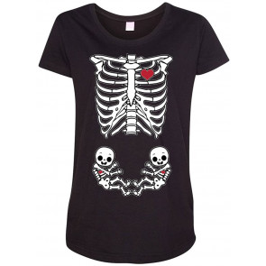 Twins Baby Skeleton T-Shirt