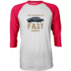 Two Lane Blacktop Hot Rod Street Drag Racing Men's Quarter Sleeve T-Shirt