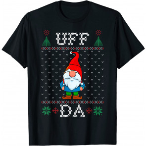 Uff Da, Swedish Tomte Gnome, God Jul, Ugly Christmas  T-Shirt