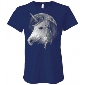 Unicorn Moon - Ladies Cotton T-Shirt