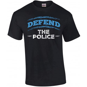 Unisex Defend The Police Back The Blue Support Police T-Shirt