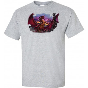 Unleashed Red Flying Dragon T-Shirt