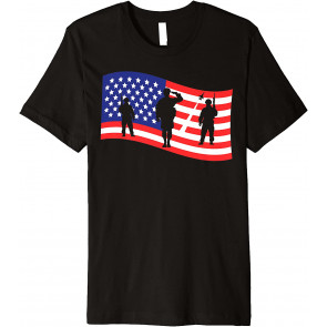 U.S Flag Patriotic American Military Army T-Shirt