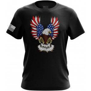 U.S Flag Patriotic Made In USA Mens T-Shirt