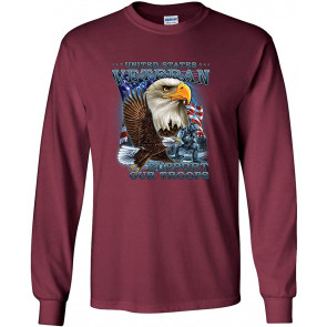 U.S. Veteran Support Our Troops T-Shirt