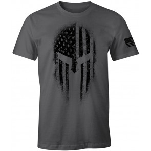 USA American Spartan Patriotic T-Shirt
