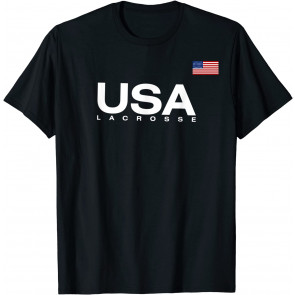 USA Lacrosse Flag T-Shirt