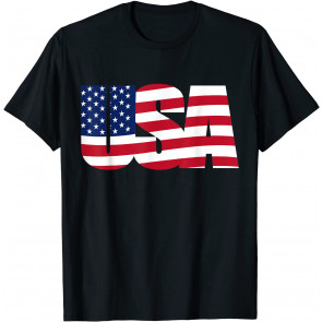 USA US Flag Patriotic Veteran 2021 America T-Shirt