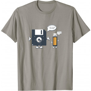USB Floppy Disk I Am Your Father T T-Shirt