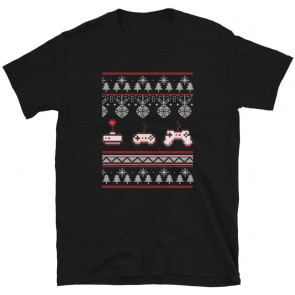 Video Game Ugly Christmas   T-Shirt
