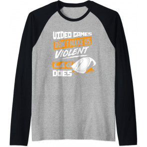 Video Games Don't Make Us Violent Lag Does - Gaming T-Shirt