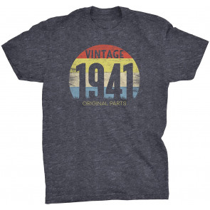 Vintage 1941 Original Parts - Retro Birthday Gift For Men T-Shirt
