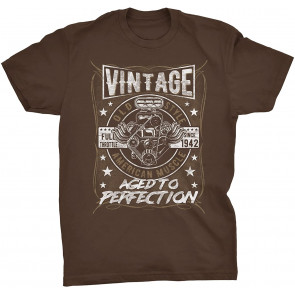 Vintage 1942 Aged To Perfection - American Muscle - 79th Birthday Gift T-Shirt