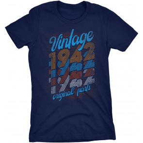 Vintage 1942 Original Parts - Retro Birthday  T-Shirt