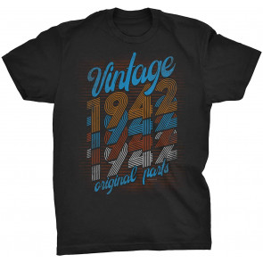 Vintage 1942 Original Parts - Retro Birthday  T-Shirt