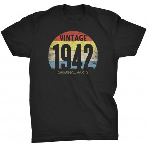 Vintage 1942 Original Parts - Retro Birthday Gift For Men T-Shirt