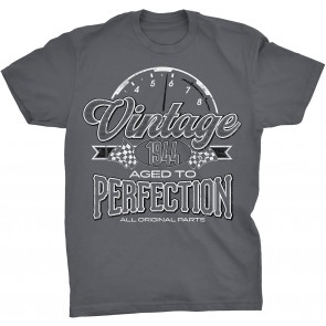 Vintage 1944 Aged To Perfection - Automotive 77th Birthday Gift T-Shirt