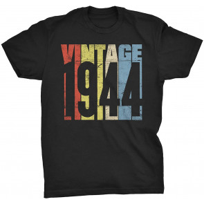 Vintage 1944 Retro Birthday Gift For Men T-Shirt