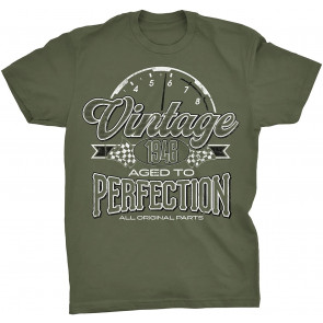 Vintage 1946 Aged To Perfection - Automotive 75th Birthday Gift T-Shirt