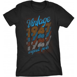 Vintage 1947 Original Parts - Retro Birthday  T-Shirt