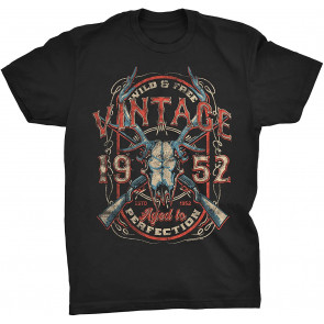 Vintage 1952 Aged To Perfection - Deer Skull T-Shirt