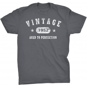 Vintage 1952 Aged To Perfection - Stars T-Shirt