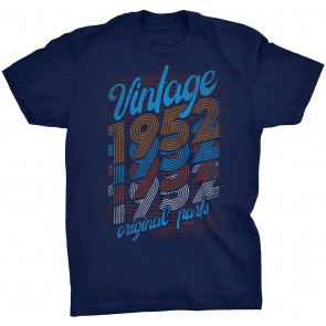 Vintage 1952 Original Parts - Retro Birthday  T-Shirt
