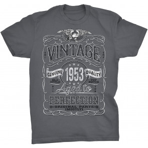 Vintage 1953 Aged To Perfection T-Shirt