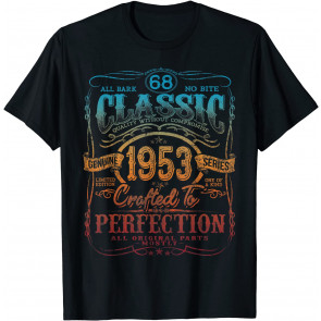 Vintage 1953 Limited Edition Gift 68 Years Old 68th Birthday T-Shirt