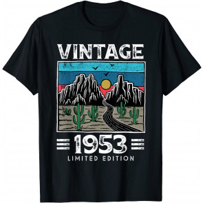 Vintage 1953 Made In 1953 68th Birthday Limited Edition T-Shirt