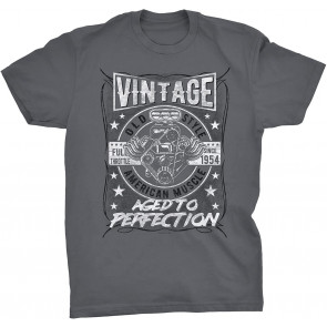 Vintage 1954 Aged To Perfection - American Muscle - 67th Birthday Gift T-Shirt
