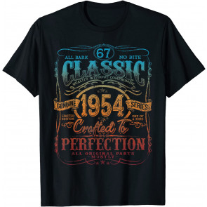 Vintage 1954 Limited Edition Gift 67 Years Old 67th Birthday T-Shirt