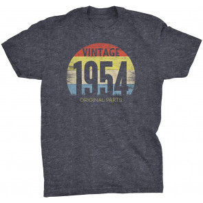 Vintage 1954 Original Parts - Retro Birthday Gift For Men T-Shirt