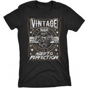 Vintage 1955 Aged To Perfection - American Muscle - 66th Birthday Gift T-Shirt