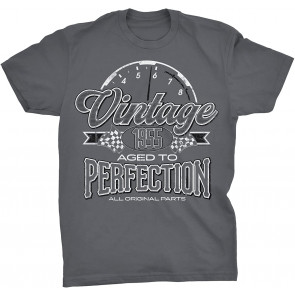 Vintage 1955 Aged To Perfection - Automotive 66th Birthday Gift T-Shirt