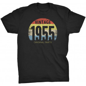 Vintage 1955 Original Parts - Retro Birthday Gift For Men T-Shirt