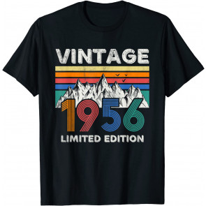 Vintage 1956 65th Birthday 65 Years Old Gift Men Women T-Shirt