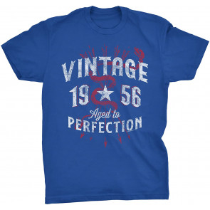 Vintage 1956 Aged To Perfection 65th Birthday Gift T-Shirt