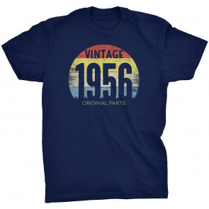 Vintage 1956 Original Parts - Retro Birthday Gift For Men T-Shirt