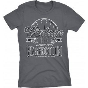 Vintage 1957 Aged To Perfection - Automotive 64th Birthday Gift T-Shirt