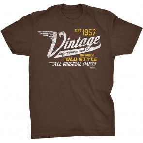 Vintage 1957 Aged To Perfection - Racing T-Shirt