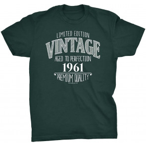Vintage 1961 Aged Perfection - Scribble T-Shirt