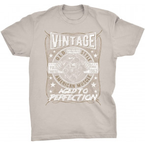 Vintage 1962 Aged To Perfection - American Muscle - 59th Birthday Gift T-Shirt