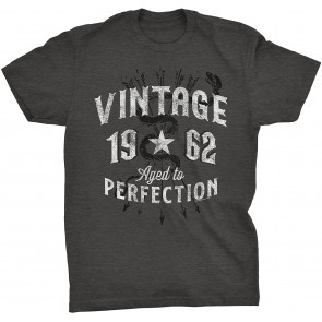Vintage 1962 Aged To Perfection 59th Birthday Gift T-Shirt