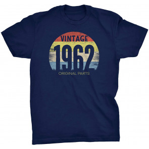 Vintage 1962 Original Parts - Retro Birthday Gift For Men T-Shirt