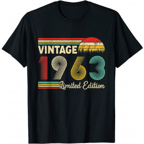 Vintage 1963 Limited Edition Outfit Distressed Retro 1963 T-Shirt