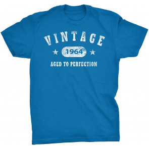 Vintage 1964 Aged To Perfection - Stars T-Shirt